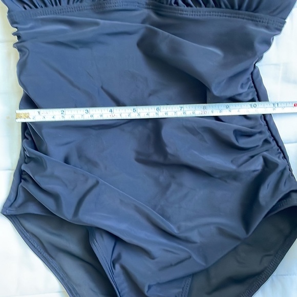 2/$10 NWOT One Piece Women's Tie front Bathing Suit Size Small - Picture 7 of 9